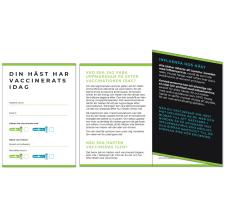 Vaccinationsinformation till hästägare