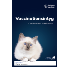 Vaccinationskort / Vaccinationsintyg katt