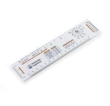 EKG lineal/linjal til hund